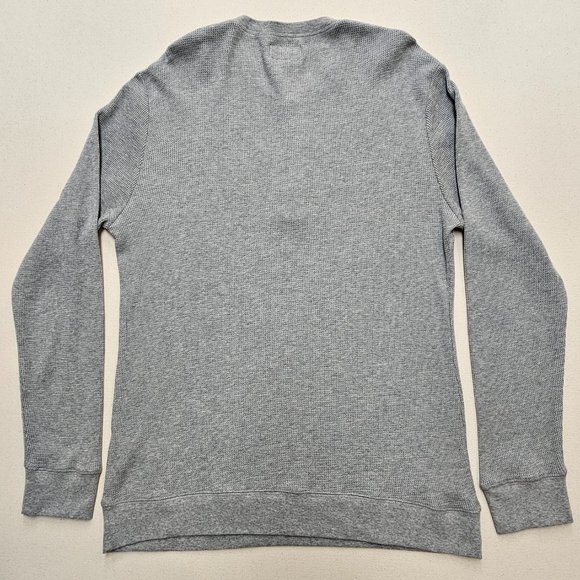 NWOT True Religion Waffle Knit Henley XL - Picture 3 of 6